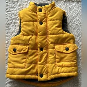 Toddler puffer vest 12M
